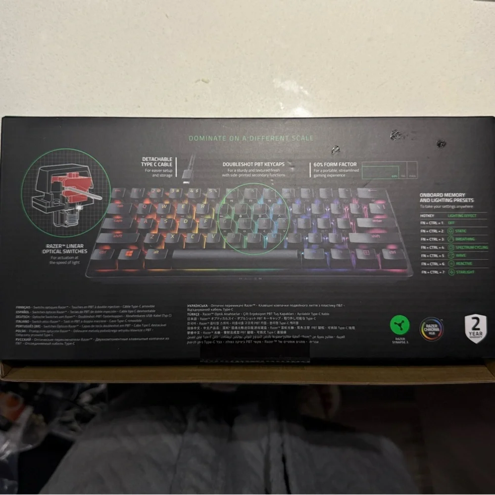 Razer Huntsman Mini 60% Optical Gaming Keyboard